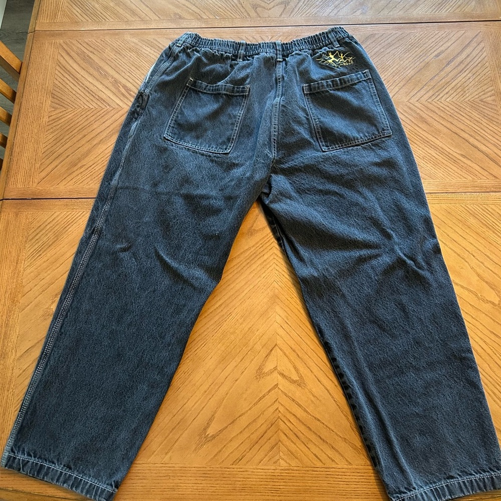 Black Relaxed Fit WKND jeans size XXL